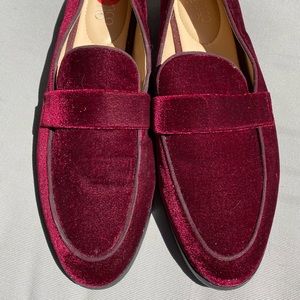Burgandy loafers